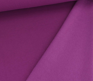 Kuschelsweat - Uni - Violett
