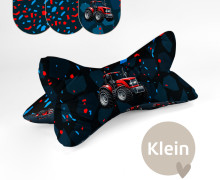 DIY-Nähset - Leseknochen - Klein - Roter Traktor - Velvet - abby and amy