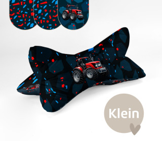 DIY-Nähset - Leseknochen - Klein - Roter Traktor - Velvet - abby and amy