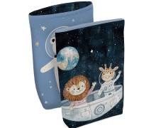 DIY-NÄHSET - Buchtasche - Astronauten Freunde - Softshell - abby and amy