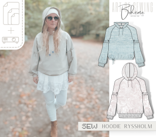 Hoodie | EU32-52 | Ryssholm W1317 | Bohème Design | Kombi