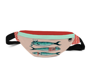 DIY-Nähset - small HipBag - Bauchtasche - Las Sardinas - bienvenido colorido - Outdoorstoff - abby and amy