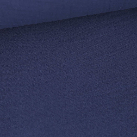 Musselin - Muslin - Uni - Schnuffeltuch - Windeltuch - 150g - Dunkelblau