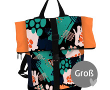 DIY-Nähset - Rucksack - Nepal - Abstract Party - abby and amy