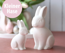 Silikon - Gießform - Sitzender Osterhase - Kleiner Hase - vielfältig nutzbar