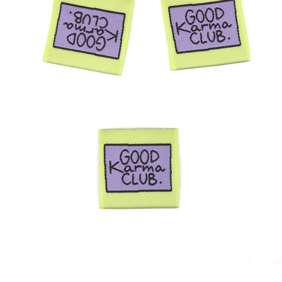 1 Label - GOOD Karma CLUB - Hellgrün - EMJO-DESIGN