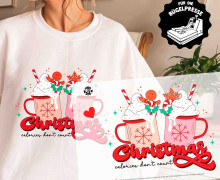 Onkel Bo's Bügelbilder - DIN A4 - Christmas Calories - BIG - Weihnachten