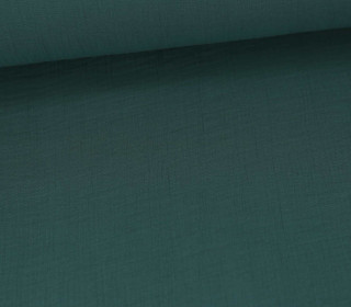 Musselin - Muslin - Double Gauze - Extrabreit - 240cm - Uni - Petrol - Schnuffeltuch - Windeltuch