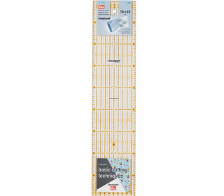 1 Universal-Lineal - Omnigrid - 10x45cm - Prym - Transparent