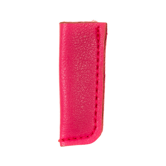 2 Kordelenden - 50mm - Lederimitat - Nappa - Veno - Pink