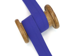 1m Gummiband - Elastisch - Uni - 25mm - Royalblau