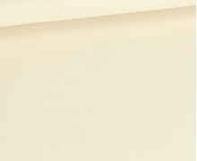 Stoff - Cretonne - Baumwolle - Webware - Uni - 145cm - Ecru