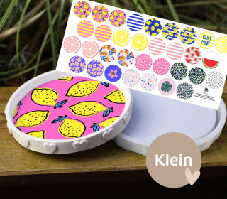 Outdoorstoff - Summer Vibes - Inlays für Silikon - Dekoteller - Tablett - Klein - studio.mARTinchen - abby and amy