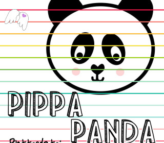 Plotterdatei Pippa Panda