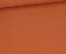 Viskose - Blusenstoff - Mischgewebe -  Sandwashed - Uni - Altorange