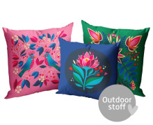 Kissenstoff - DIY - Kissen-Set - Spring Birds - Hamburger Liebe - Outdoorstoff - abby and amy