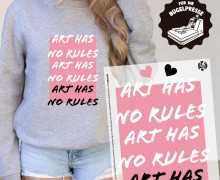 Onkel Bo's Bügelbilder - DIN A4 - Art Has No Rules - BIG