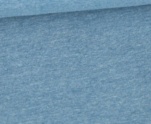 Jersey Smutje - Hell Meliert  - 150cm - Pastellpetrol - #483