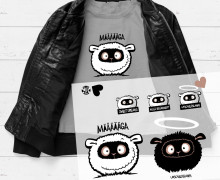 Onkel Bo's Bügelbilder - DIN A4 - Belämmert - Thorsten Berger