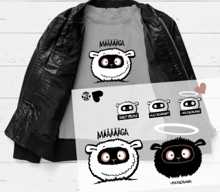 Onkel Bo's Bügelbilder - DIN A4 - Belämmert - Thorsten Berger