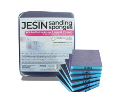 6er Set - Sanding Sponges - Schleifschwämme - nass & trocken - Wiederverwendbar - Colorberry