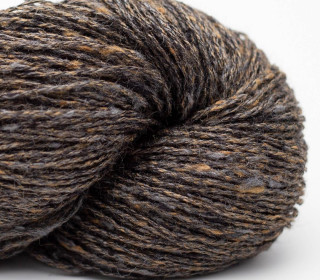 Tussah Tweed - brown-earth- mix