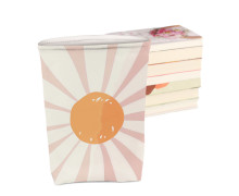 DIY-NÄHSET - Buchtasche - Daisy & Rainbows - Softshell - abby and amy