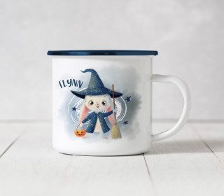 Emaille Becher - Magic Bunny - Halloween