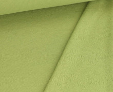 Vintage-Sweat - Feinstrick-Optik - uni - Farngrün