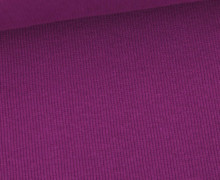 Bündchen Standard - Feine Rippen - Uni - Violett - #571