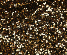 Paillettenstoff - Schimmernd - Glamour - Uni - Gold