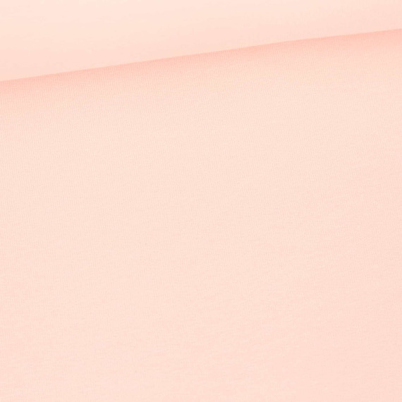 Bio Sommersweat - Organic Cotton - French Terry - 145cm - Uni - Blassrosa
