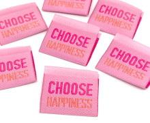 1 Label - Choose Happiness - Rosa