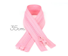 1x35cm Reißverschluss - Teilbar - Hochwertig - Opti - Rosa (0749)