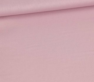 Leichter Bio Baumwollstoff - Voile - Halbtransparent - Uni - Altlavendel