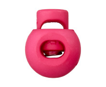 1 Kordelstopper - Rund - ø 8mm - Pink