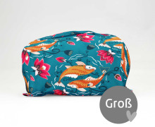 DIY-Nähset - GROß - Kosmetiktasche - Binz - Colorful Koi - Frida Kreativ- abby and amy