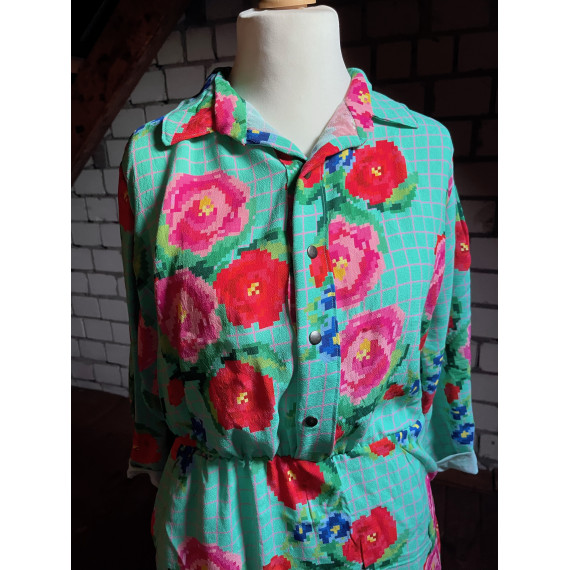 Still-Blusenkleid Granatapfel - digitales Schnittmuster mit bebilderter Nähanleitung