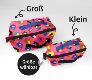 DIY-Nähset - Kosmetiktasche - Binz - Glamouflage - Hamburger Liebe - GRÖSSENAUSWAHL - abby and amy