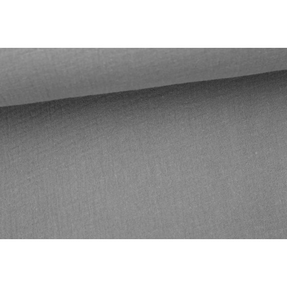 Musselin Lotta - Muslin - Double Gauze - Uni - Schnuffeltuch - Windeltuch - Grau