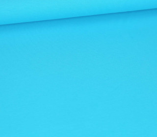 Jersey Smutje - Uni  - 150cm - Cyanblau Hell - #196