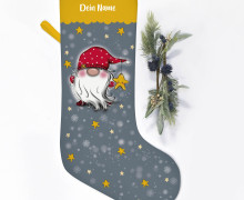 DIY-Nähset - Nikolaussocke - Softshell - Wichtel - Make Art Berlin