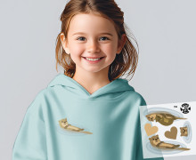 Onkel Bo's Bügelbilder - Otter - Käselotti - Klein