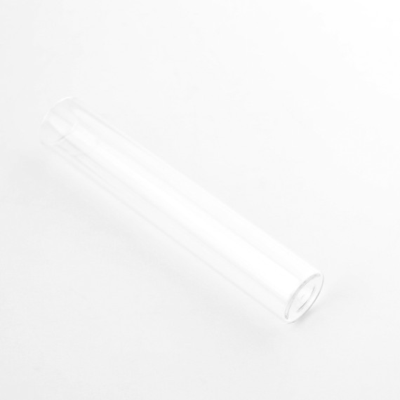 5 Reagenzgläser mit Flachboden - 2,0cm Ø x 11,0cm - z.B. als Vase für Reagenzglashalter - vielfältig nutzbar