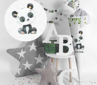 DIY-Nähset Schultüte - Panda Payton - zum selber Nähen