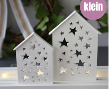 Silikon - Gießform - Stecker Sternenhaus für Steckleisten - Stadthäuser - Lichtdeko - Haus 1 - klein - vielfältig nutzbar