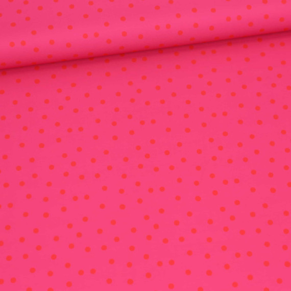 Badelycra - Punkteliebe - Pink/Rot - abby and amy