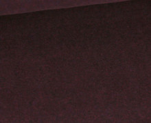 Baumwoll-Fleece - Meliert - 290g - Bordeaux