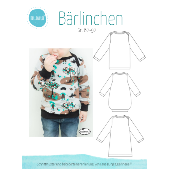 Ebook Shirt+Kleid Bärlinchen Gr. 62-92