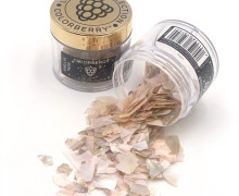 30 g Luxury Collection - zarte Steinsplitter - Flocken - Colorberry - Shellys Rose